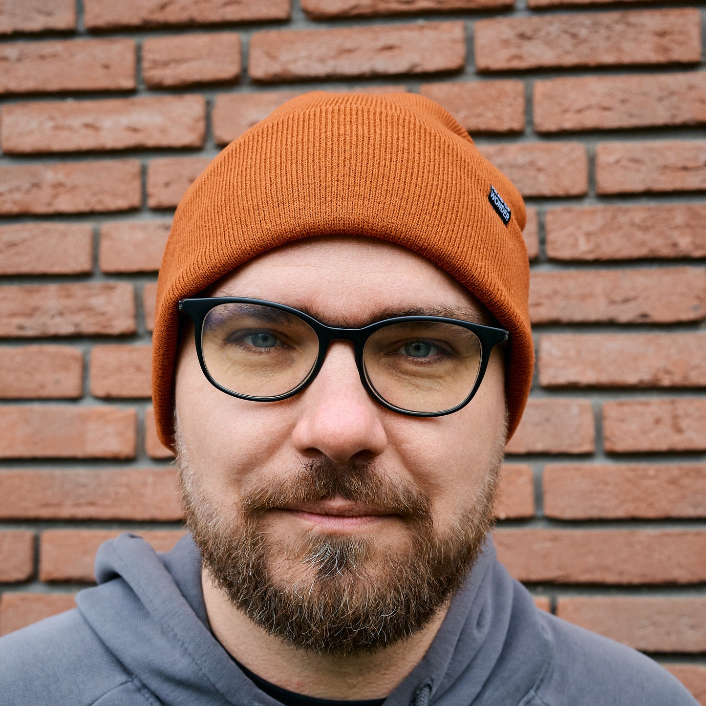 XL čepice HEAD OF WONDER Cihlová – Beanie