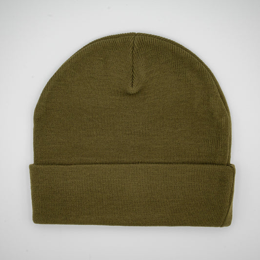 XL HEAD OF WONDER Beanie Olive Back