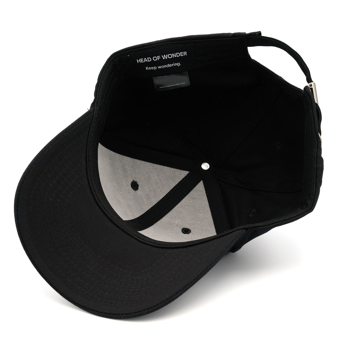 XL HEAD OF WONDER Cap Black V2 – Baseball Cap