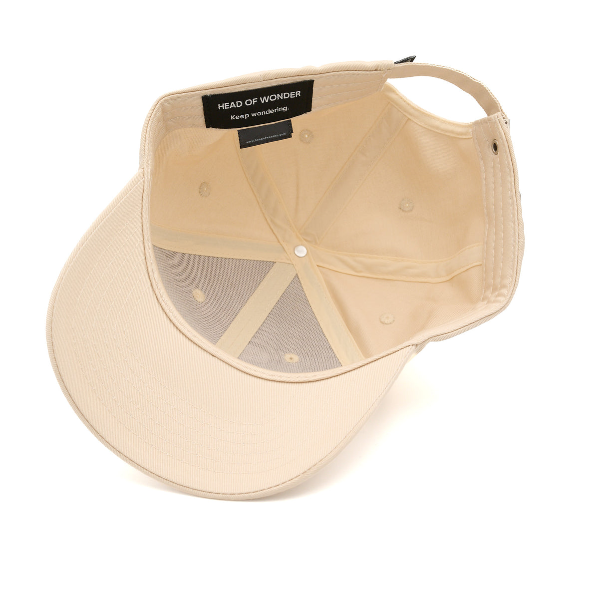 XL HEAD OF WONDER Cap Beige – Baseball Cap