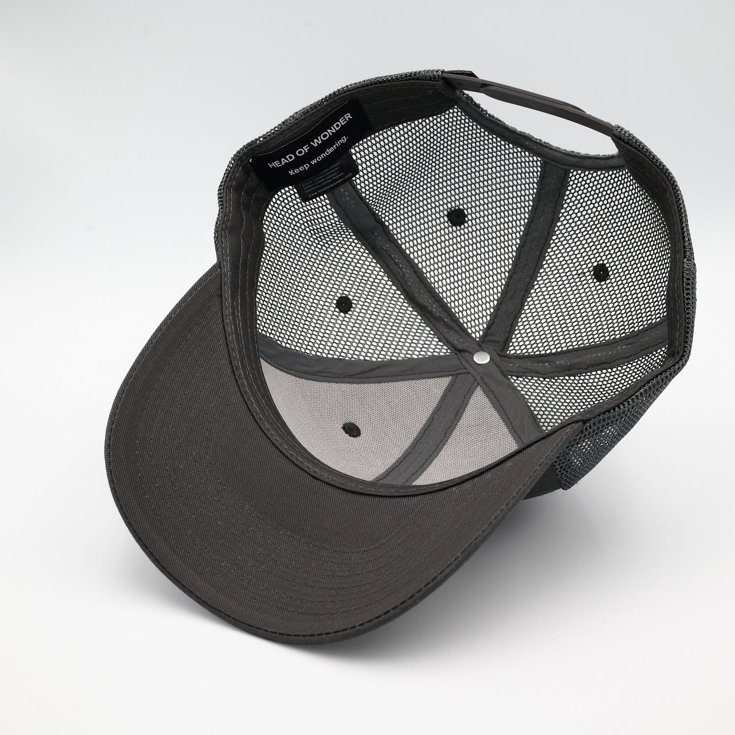 XL Cap Minimalist Dunkelgrau – Classic Trucker Cap