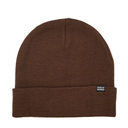 XL HEAD OF WONDER Beanie Brown