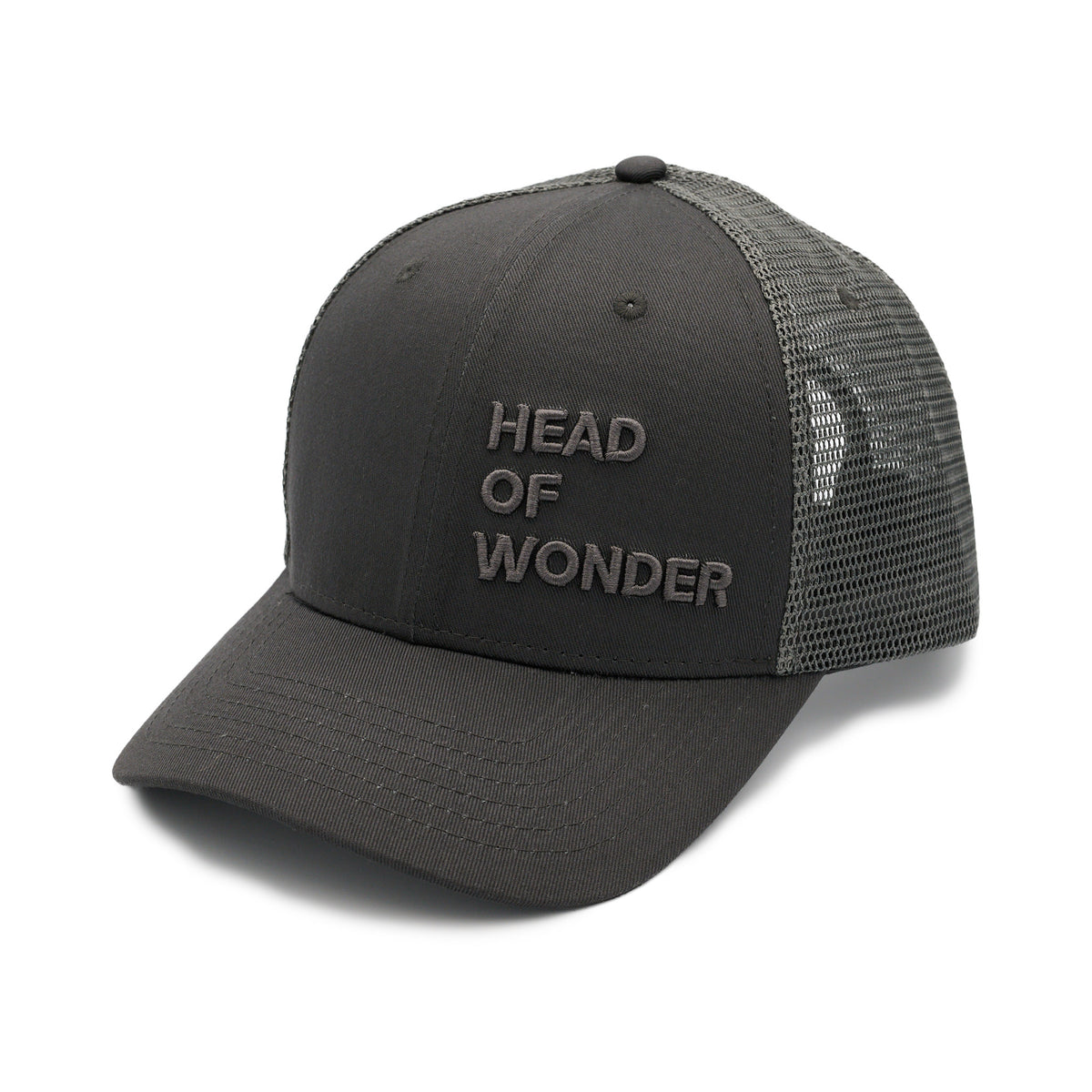 XL HEAD OF WONDER Cap Dark Grey – Classic Trucker Hat