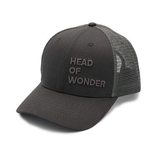 XL HEAD OF WONDER Cap Dark Grey – Classic Trucker Hat