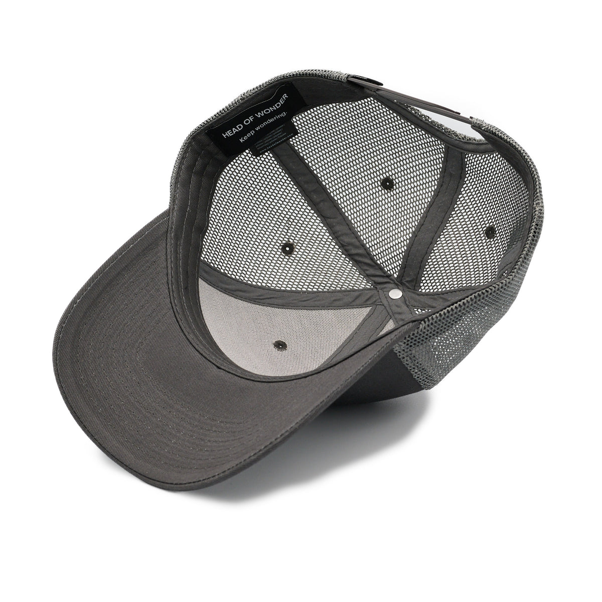XL HEAD OF WONDER Cap Dark Grey – Classic Trucker Hat