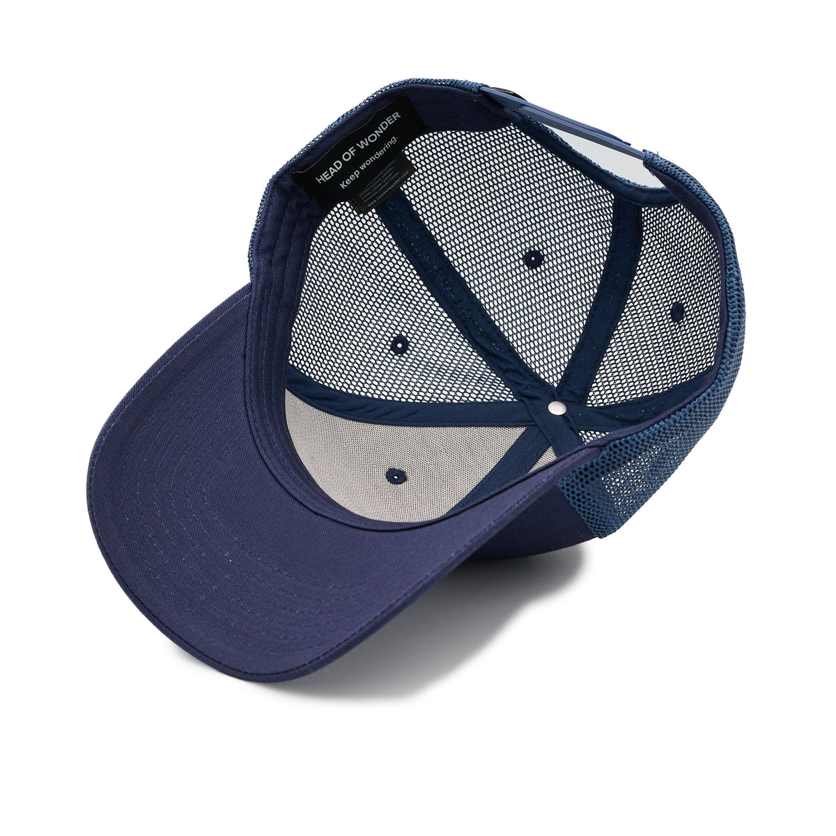 XL HEAD OF WONDER Cap Navy Blue – Classic Trucker Hat