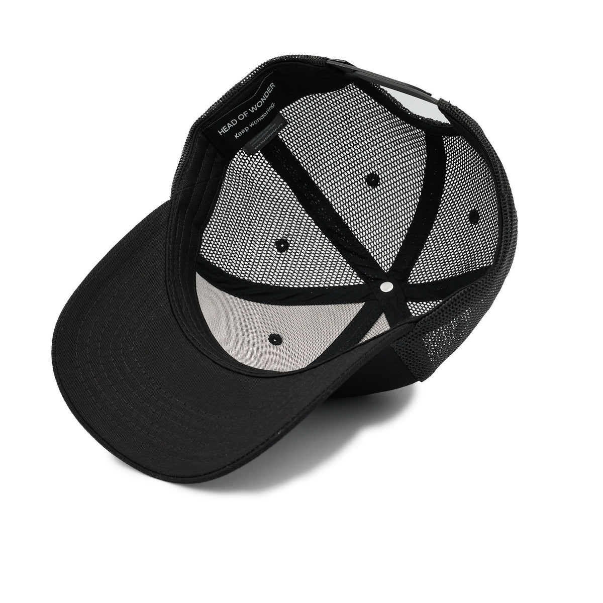 XL/XXL Minimalist Cap Black – Classic Trucker Hat