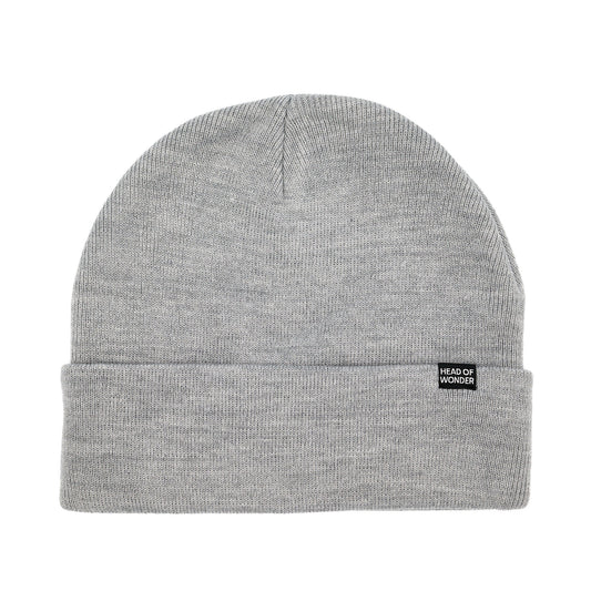 XL HEAD OF WONDER Beanie Light Grey