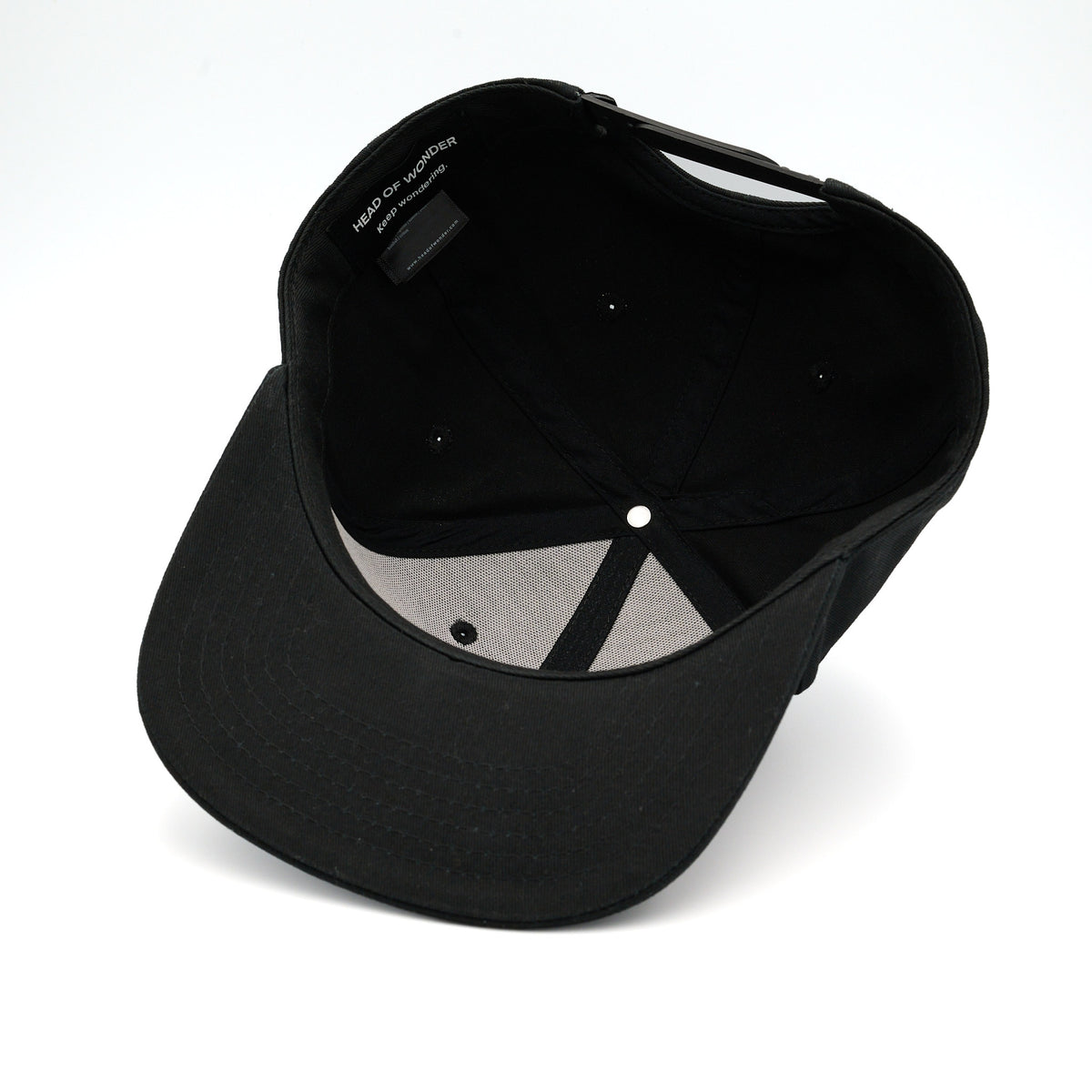 XL Cap HEAD OF WONDER Black – Snapback