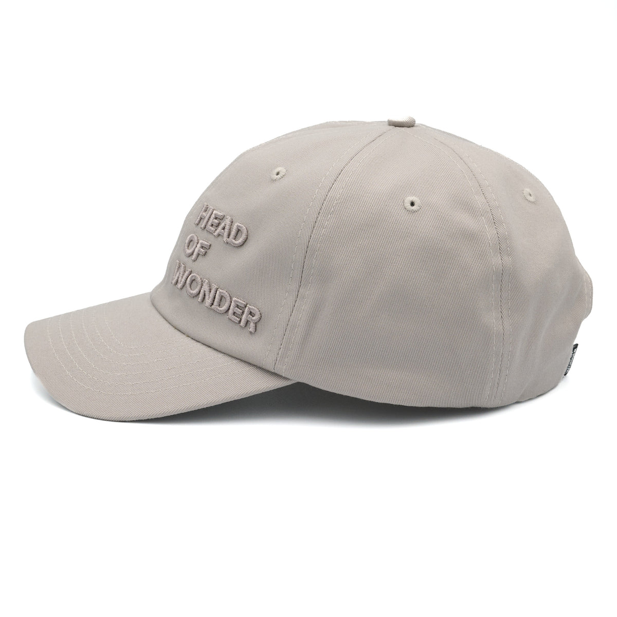 XL HEAD OF WONDER Cap Light Grey – Dad Hat