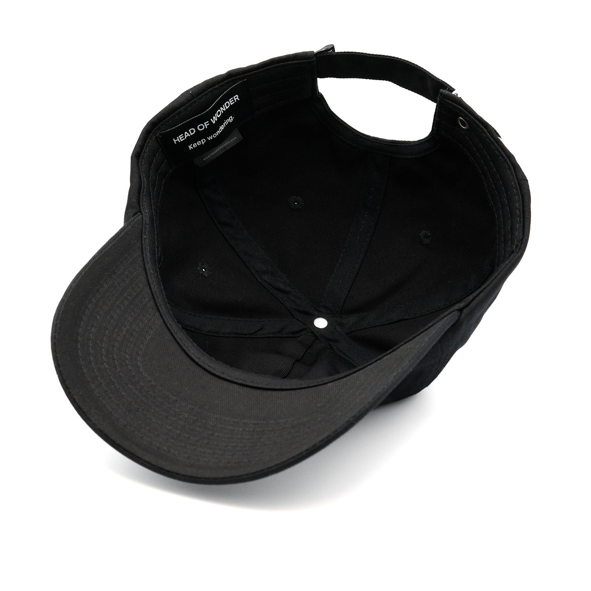 XL HEAD OF WONDER Cap Black – Dad Hat