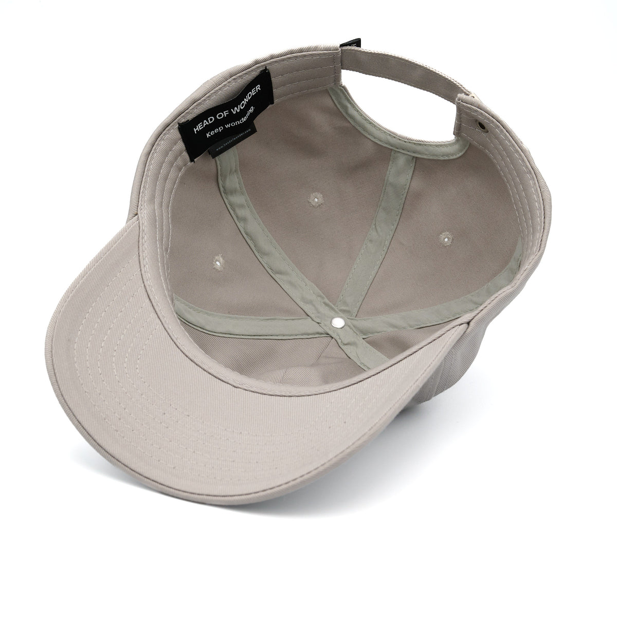 XL HEAD OF WONDER Cap Light Grey – Dad Hat