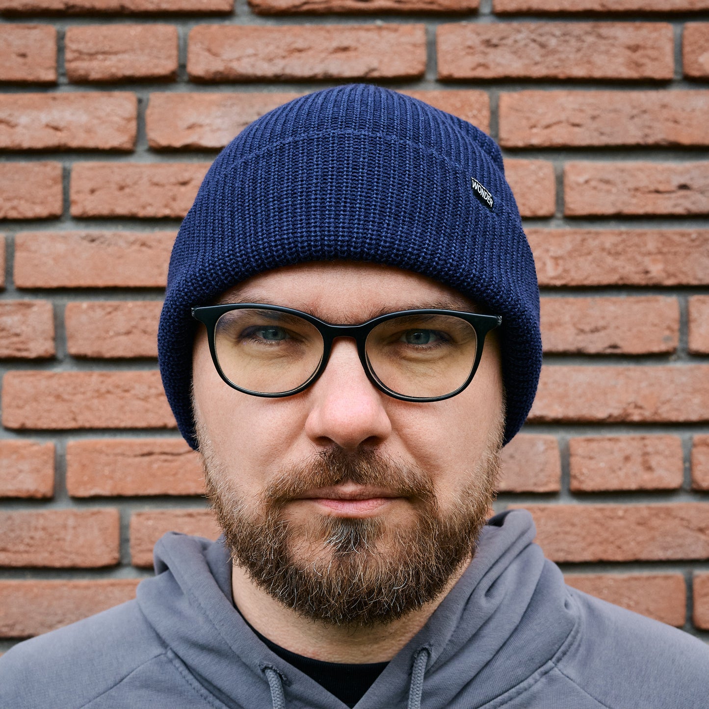 XL Merino čepice HEAD OF WONDER Námořnická modrá – Beanie