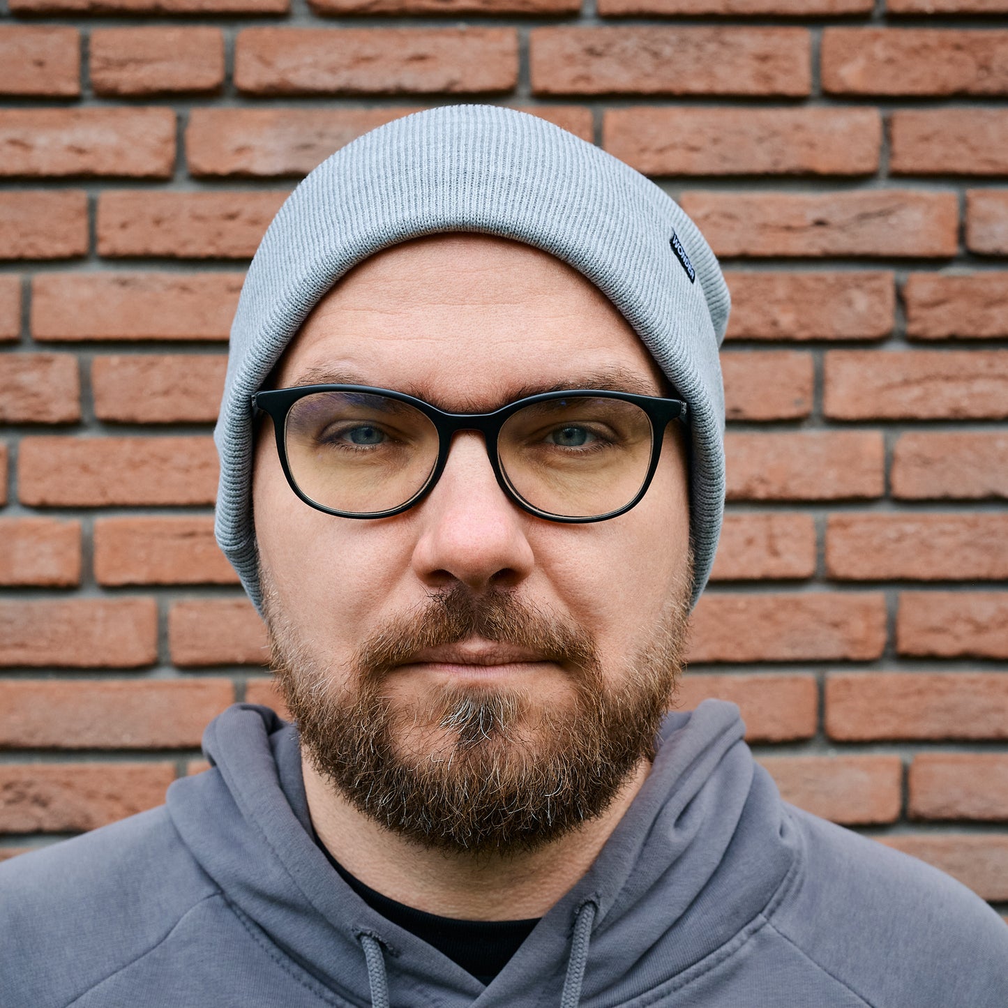 XL čepice HEAD OF WONDER Světle šedá – Beanie