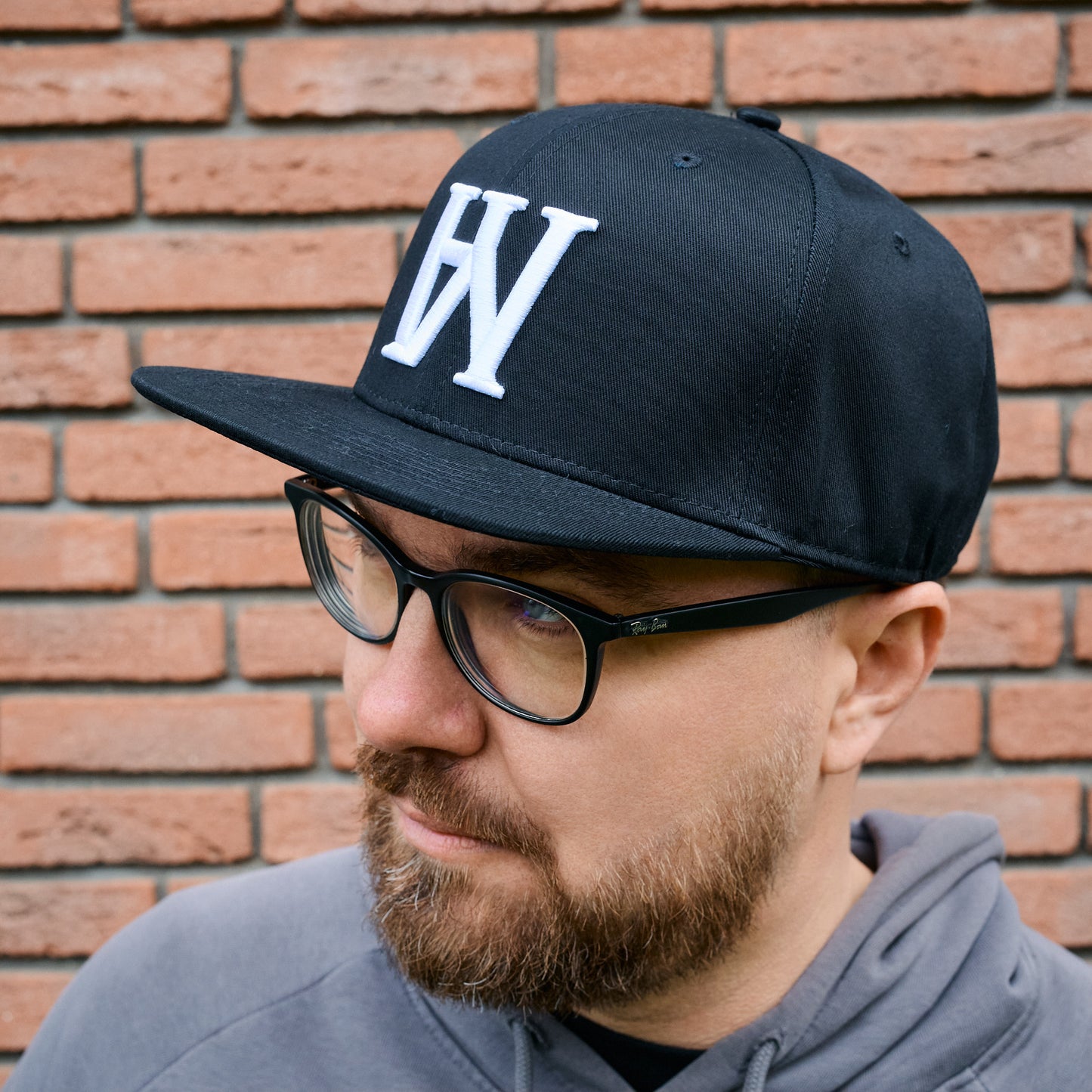 XL kšiltovka HEAD OF WONDER Černá – Snapback