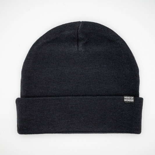 XL HEAD OF WONDER Beanie Dark Navy Front