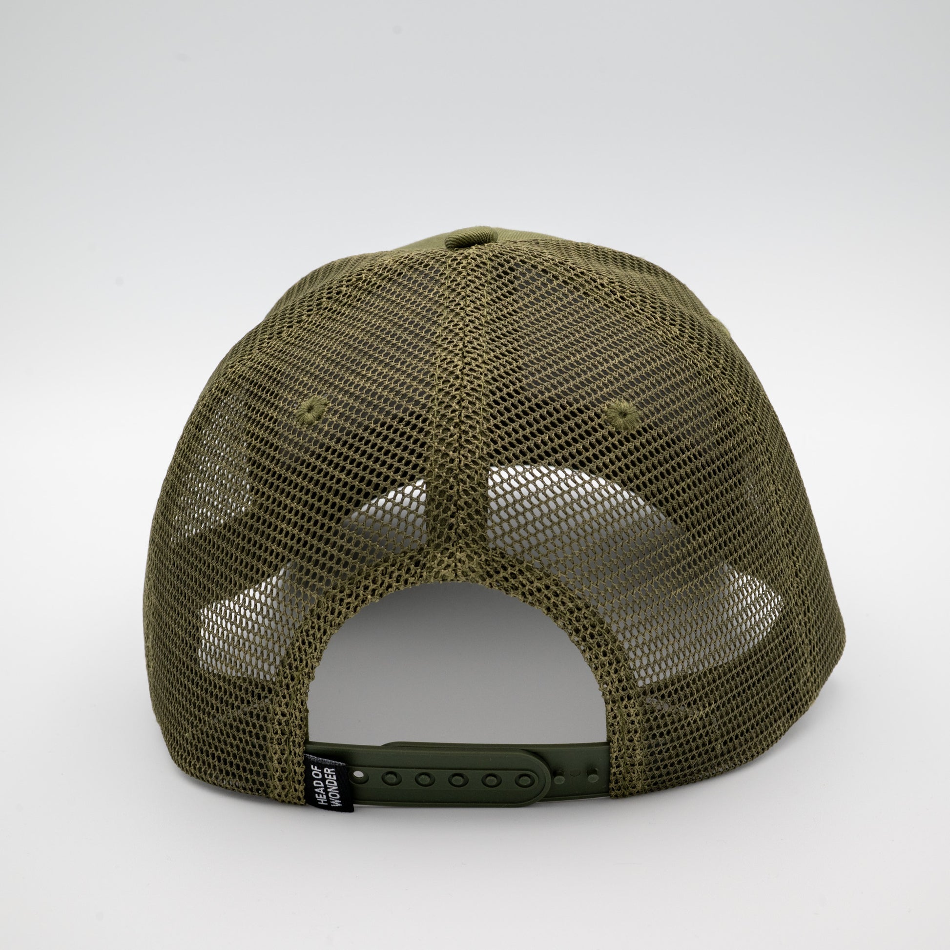 XL HEAD OF WONDER Cap Olive – Classic Trucker Hat Back